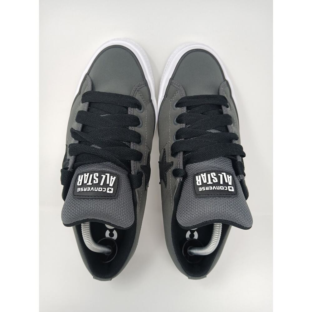 Converse Unisex Star Low Puff Dark Matter Gray Canvas Sneakers Mens 9/Women 10.5 - Picture 7 of 15